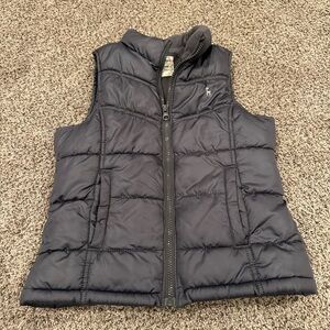 Old Navy Gray Puffer Vest